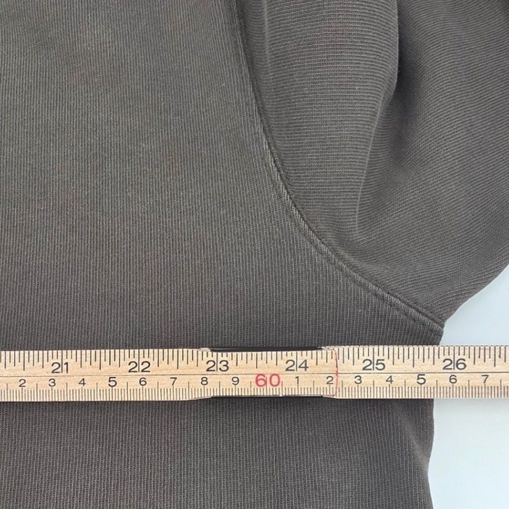 L.L. BEAN RUGBY POLO SHIRT MENS XL OLIVE GREEN VINTAGE LONG SLEEVE PREPPY BAGGY - Picture 12 of 13